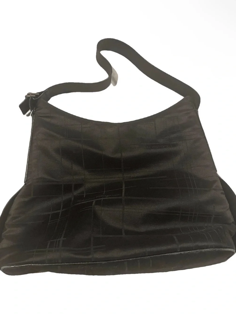 Classic Black Shoulder Bag